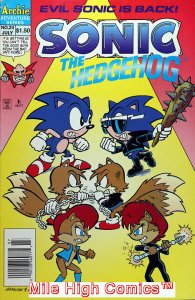 SONIC THE HEDGEHOG-THE SERIES (1993 Series)  (ARCHIE) #24 Good Comics Book