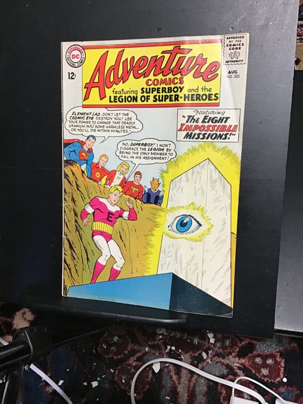 Adventure Comics #324 (1964) mid grade Element Lad key! VG/FN Wow!