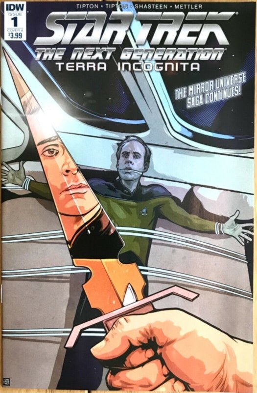 STAR TREK The Next Generation TERRA INCOGNITA Comic Issue 1 IDW Mirror Universe