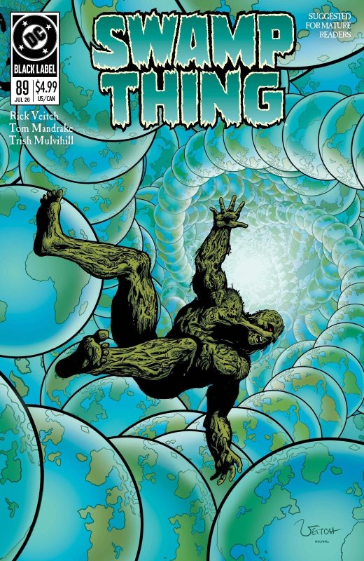Swamp Thing #1989 #2 Rick Veitch Regular Cover Near Mint
