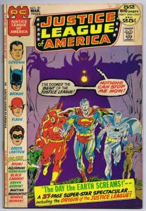 Justice League of America #97 ORIGINAL Vintage 1972 DC Comics Origin of JLA