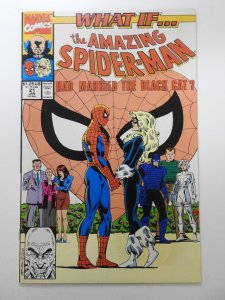 What If...? #21 (1991) Spidey Married The Black Cat? Solid VF- Condition!