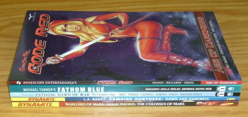 Lot of (5) Bad Girl TPBs  michael turner's fathom  dejah thoris (value: $76.95)