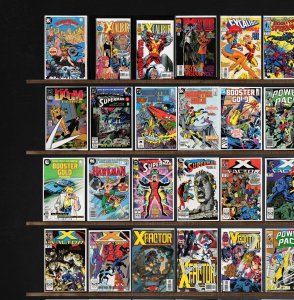 Huge Lot 150+ Comics with X-Factor, Power Pack, Excalibur, Booster Gold & More!
