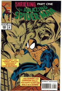 Amazing Spider-Man #390 J.M. DeMatteis Shriek NM-