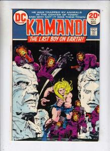 Kamandi 8 the Last Boy on Earth strict NM- 1973 High-Grade Wythville Certificate