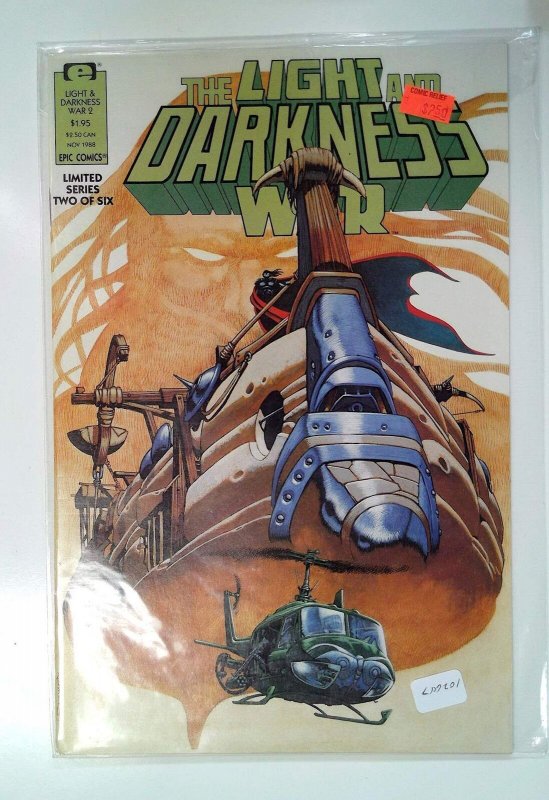 The Light and Darkness War #2 Epic Comics (1988) VF/NM 1st Print Comic Book
