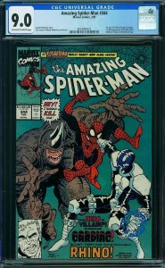 Amazing Spider-Man #344 (1991) CGC 9.0 VFNM