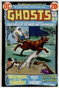 GHOSTS #13, FN+, Nightmare , Horror, Supernatural, 1971, Bronze age horror