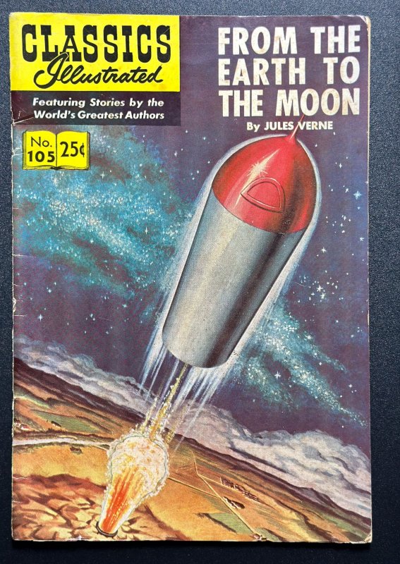 Classics Illustrated #105 (1953) Golden Age
