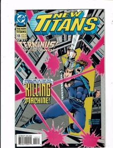 8 The New Titans DC Comic Books # 103 104 105 106 107 108 109 110 Batman J215