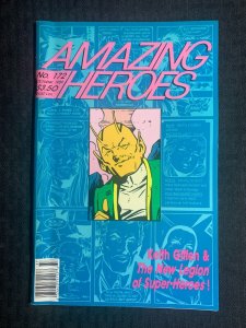 1989 AMAZING HEROES Magazine #172 VG/FN 5.0 Keith Giffen Legion of Super-Heroes