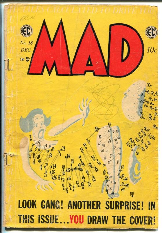 Mad #18 1954-EC-Harvey Kurtzman-Bill Elder-Jack Davis-Wally Wood-G