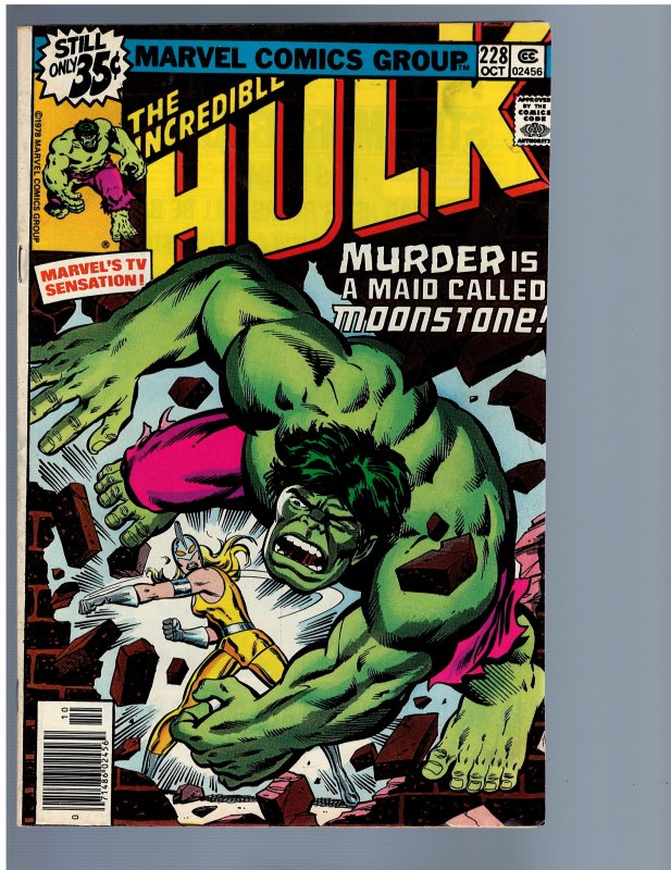 The Incredible Hulk #228 (1978) FN