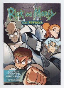 Rick & Morty The Manga #1 Ashcan Preview Edition (Oni, 2023)