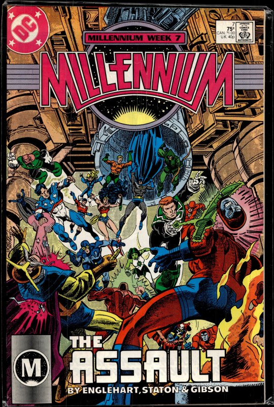 Millennium #7 (1988) Justice League International