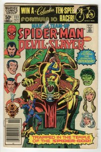 Marvel Team Up #111 ORIGINAL Vintage 1981 Marvel Comics Spider-Man Devil Slayer