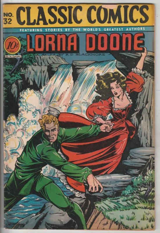 Classic Comics #32 (Jan-64) FR/GD Low-Grade Lorna Doone