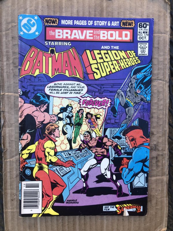 The Brave and the Bold #179 Newsstand Edition (1981)