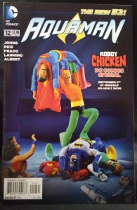 Aquaman #12 Robot Chicken Cover (2012)