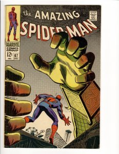 AMAZING SPIDERMAN 67 1st APP RANDY ROBERTSON LOUISIANA COLLECTION