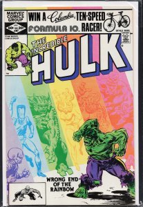 Marvel Super-Heroes #105 Direct Edition (1981) Hulk