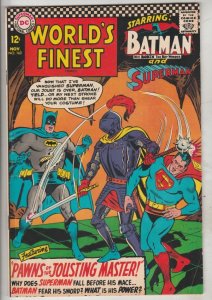 World's Finest #162 (Nov-66) FN/VF+ High-Grade Superman, Batman, Robin