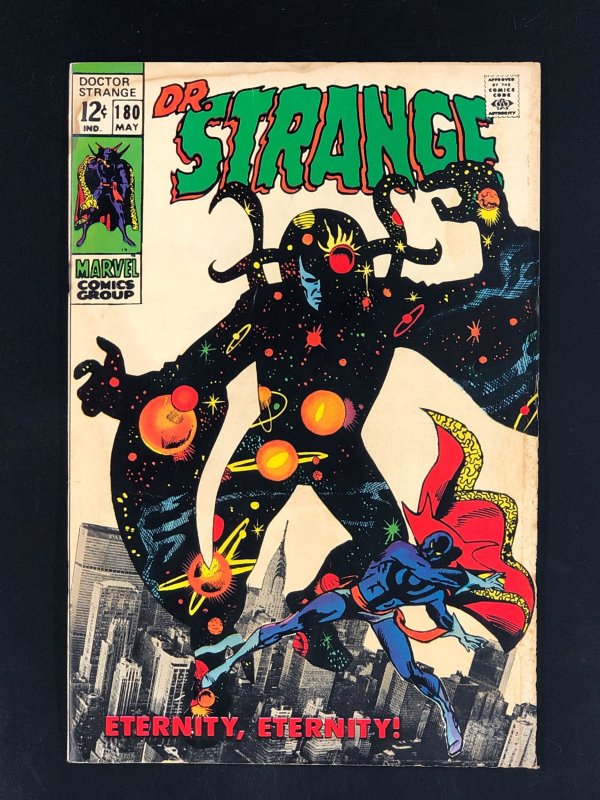 Doctor Strange #180 (1969) GD- Eternity, Eternity! Gene Colan Art