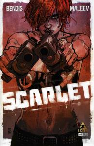 Scarlet #1 VF ; Icon | Brian Bendis Maleev