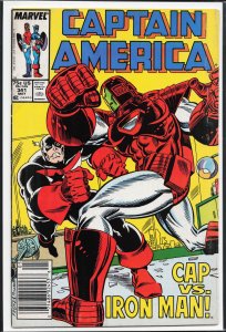 Captain America #341 (1988) Captain America [Key Issue]