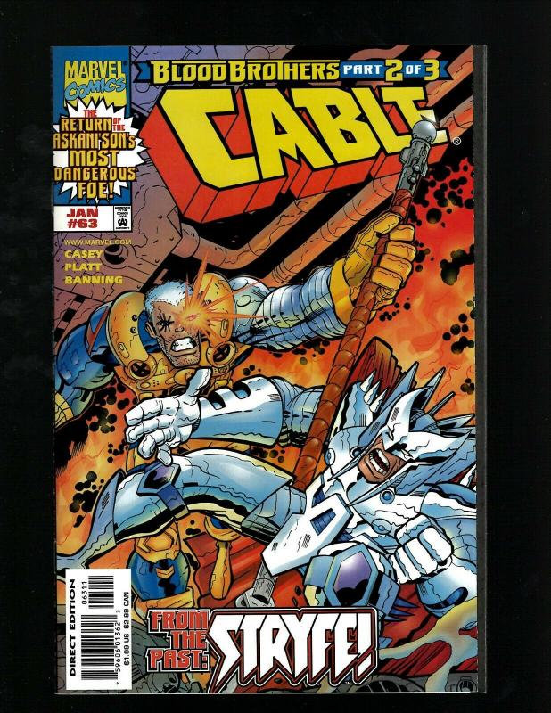 12 Cable Comics #60 61 62 63 64 65 66 67 68 Annual 1998 #1 (2) Flashback #-1 GK8