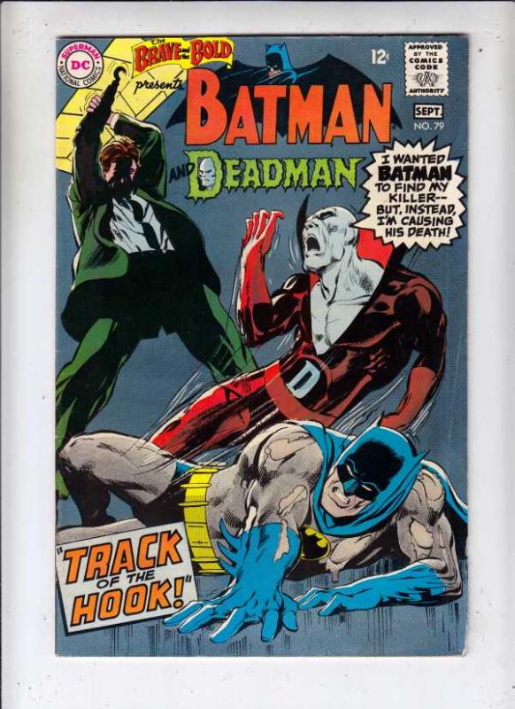 Brave and the Bold, The #79 (Sep-68) VG/FN+ Mid-Grade Batman