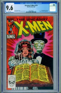 X-MEN #179 CGC 9.6 1984-MARVEL-comic book 4330293006