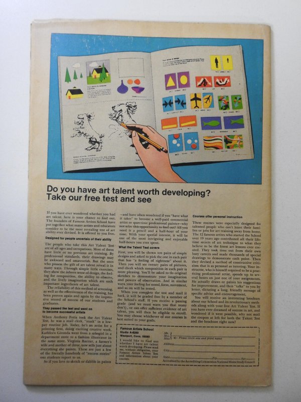 Sgt. Fury #74 VG Condition