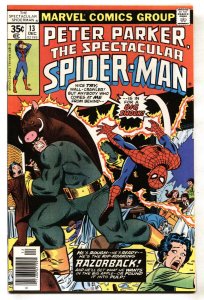 SPECTACULAR SPIDER-MAN #13 CGC 1st RAZORBACK-Marvel comic book VF/NM