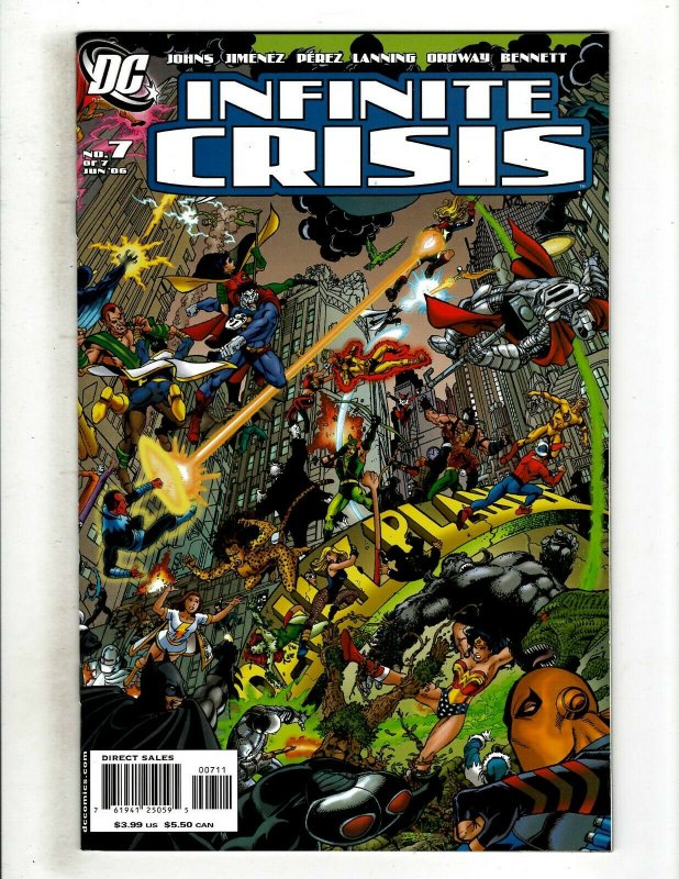 14 DC Comics Identity Crisis 1 2 3 4 5 6 7 Infinite Crisis 1 2 3 4 5 6 7 J504