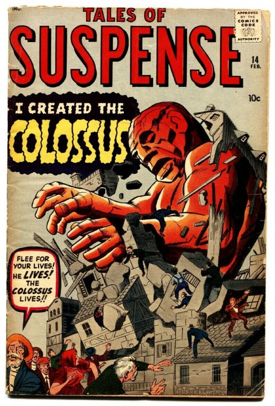 Tales of Suspense #14 1961-MARVEL-First Colossus. Jack Kirby Pre-Hero 