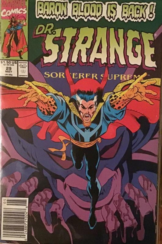 DR.STRANGE MARVEL (1988)#19,23-25,29-31,80,84,86 VF/NM 10 BOOK LOT