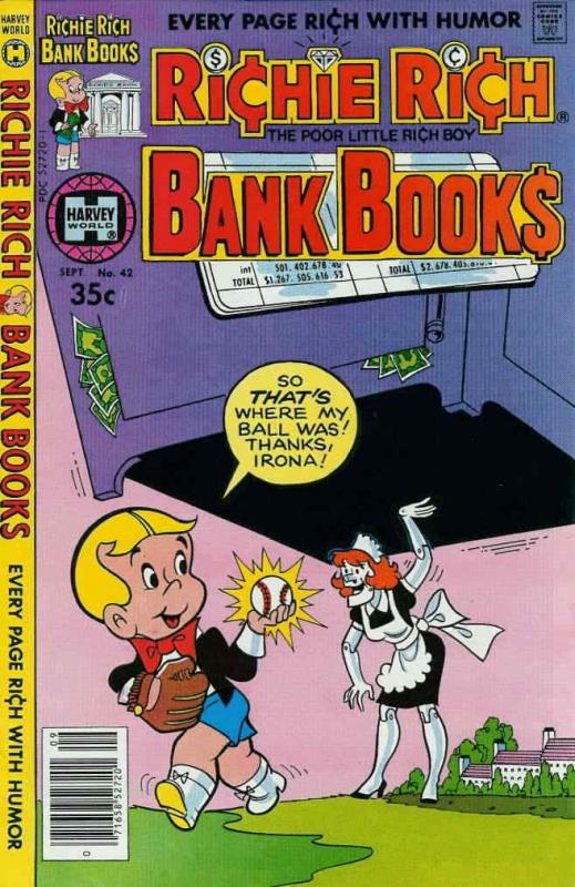 Richie Rich Bank Books #42 FN; Harvey | save on shipping - details inside 