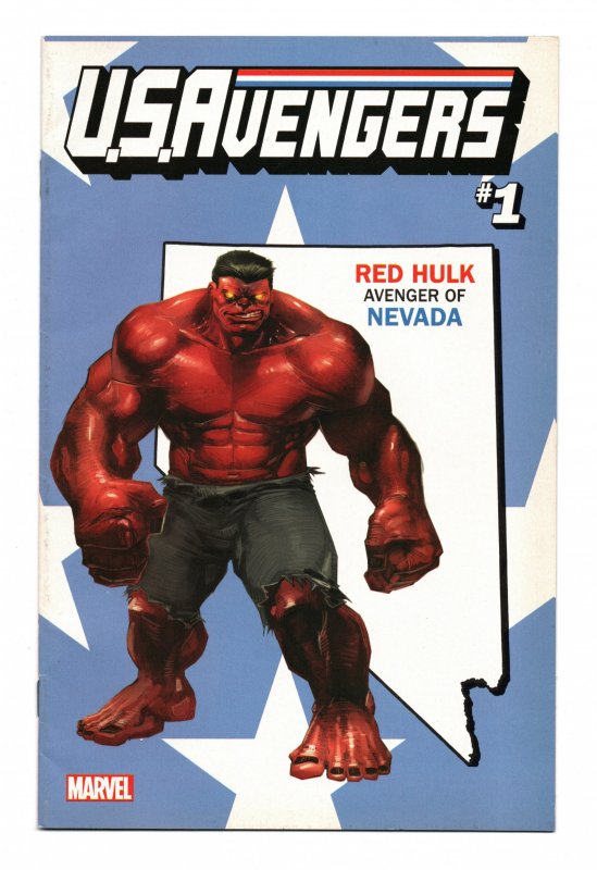 U.S.AVENGERS #01 (2017) ROD REIS | NEVADA RED HULK