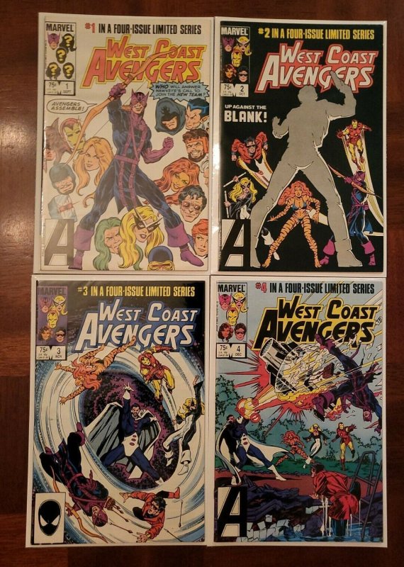 WEST COAST AVENGERS 1 - 102 + ANNUALS & MINI-SERIES COMPLETE SET