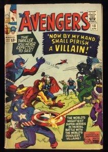 Avengers #15 VG+ 4.5