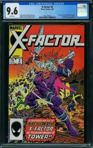 X-Factor #2 (1986) CGC 9.6 NM+