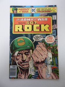 Our Army at War #297 (1976) VG condition ink back cover