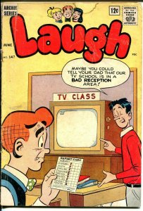 Laugh #147 1963-Archie-Betty-Veronica-Josie-TV cover-G