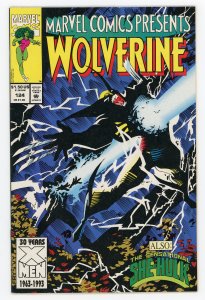 Marvel Comics Presents #124 Scott Lobdell Ghost Rider She-Hulk Wolverine VF+