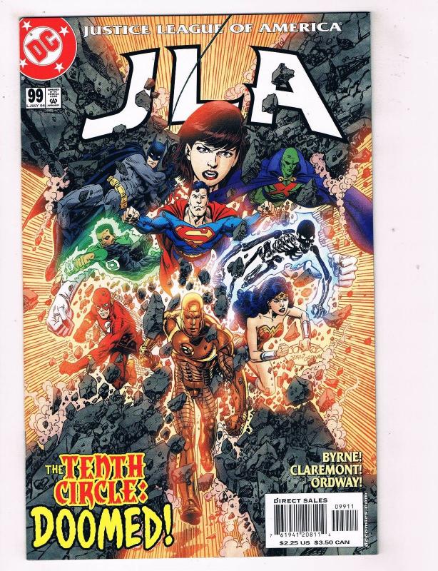 JLA #99 VG/FN DC Comics Comic Book Bryne Superman Batman July 2004 DE39 AD12