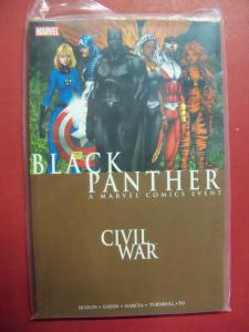 BLACK PANTHER: CIVIL WAR (9.4 NM) UNREAD SOFT COVER MARVEL COMICS