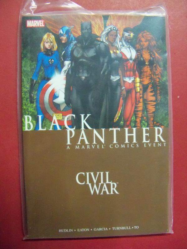 BLACK PANTHER: CIVIL WAR (9.4 NM) UNREAD SOFT COVER MARVEL COMICS