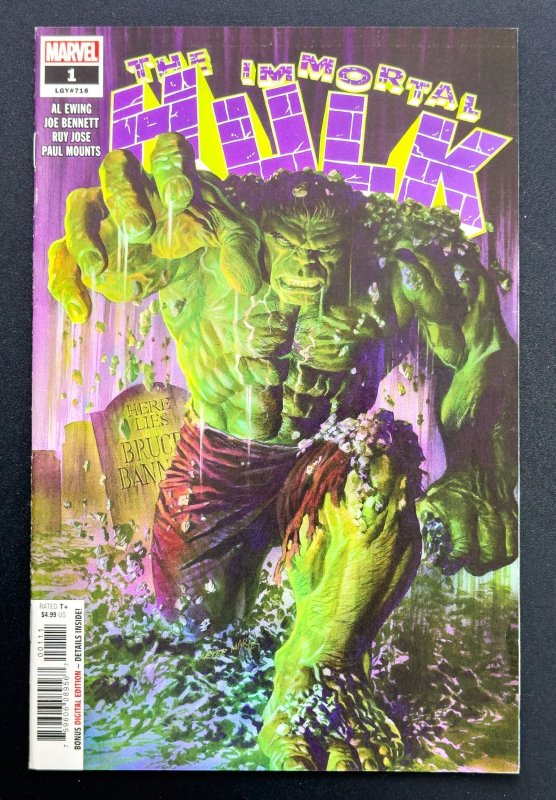 The Immortal Hulk #0,1,2,3,4,5,6,10,13,16 +22 (2018)[Lot 11 bks] [KEYS] VF+